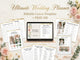 Ultimate Wedding Planner Canva Template, Editable Bridal Bundle