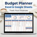 Budget Planner Spreadsheet Excel & Google Sheets, Finance Tracker