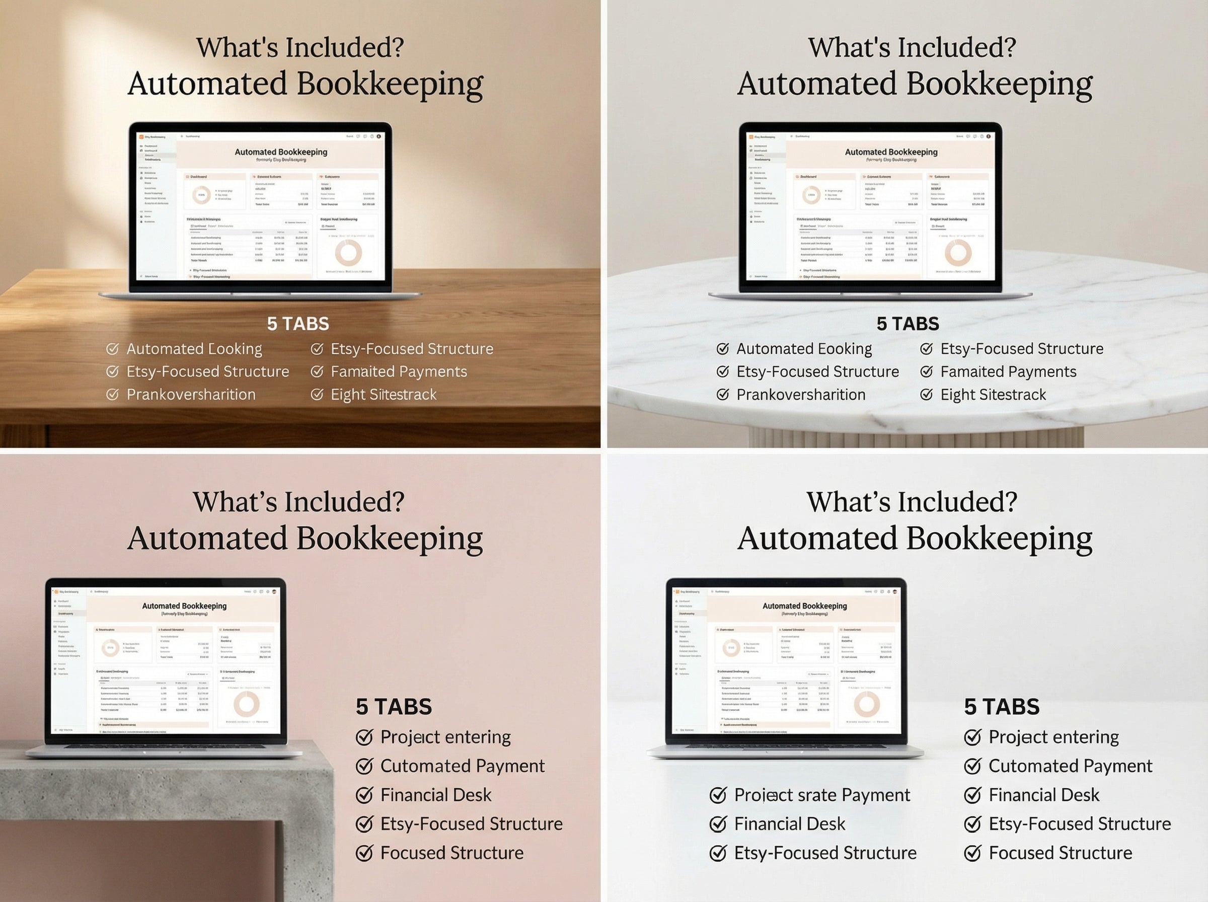 All-in-One Business Management Template, Sales & Finance Tracker