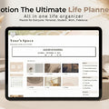 Notion Ultimate Life Planner, Productivity & Goal Tracker