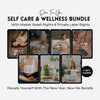 Wellness & Self-Care Bundle: PLR Canva Templates