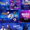 Church Flyers Bundle , Anniversaries, and More | Customizable Templates for Churche